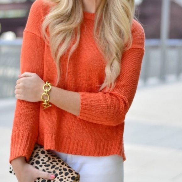 J Crew Textured Linen Beach Sweater 